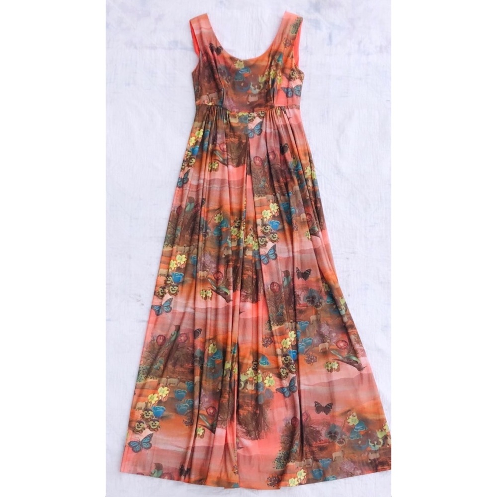 RARE Vintage 1970s Palazzo Leg Jumpsuit